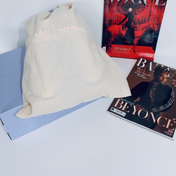 ADIDAS Super Sleek Chunky Beyonce Ivy Park Halls of Ivy Blue White - Picture 7 of 8